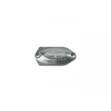 Hope Mini 07 master cylinder lid replacement, a brake accessory component with a black and silver finish, designed for bike maintenance.