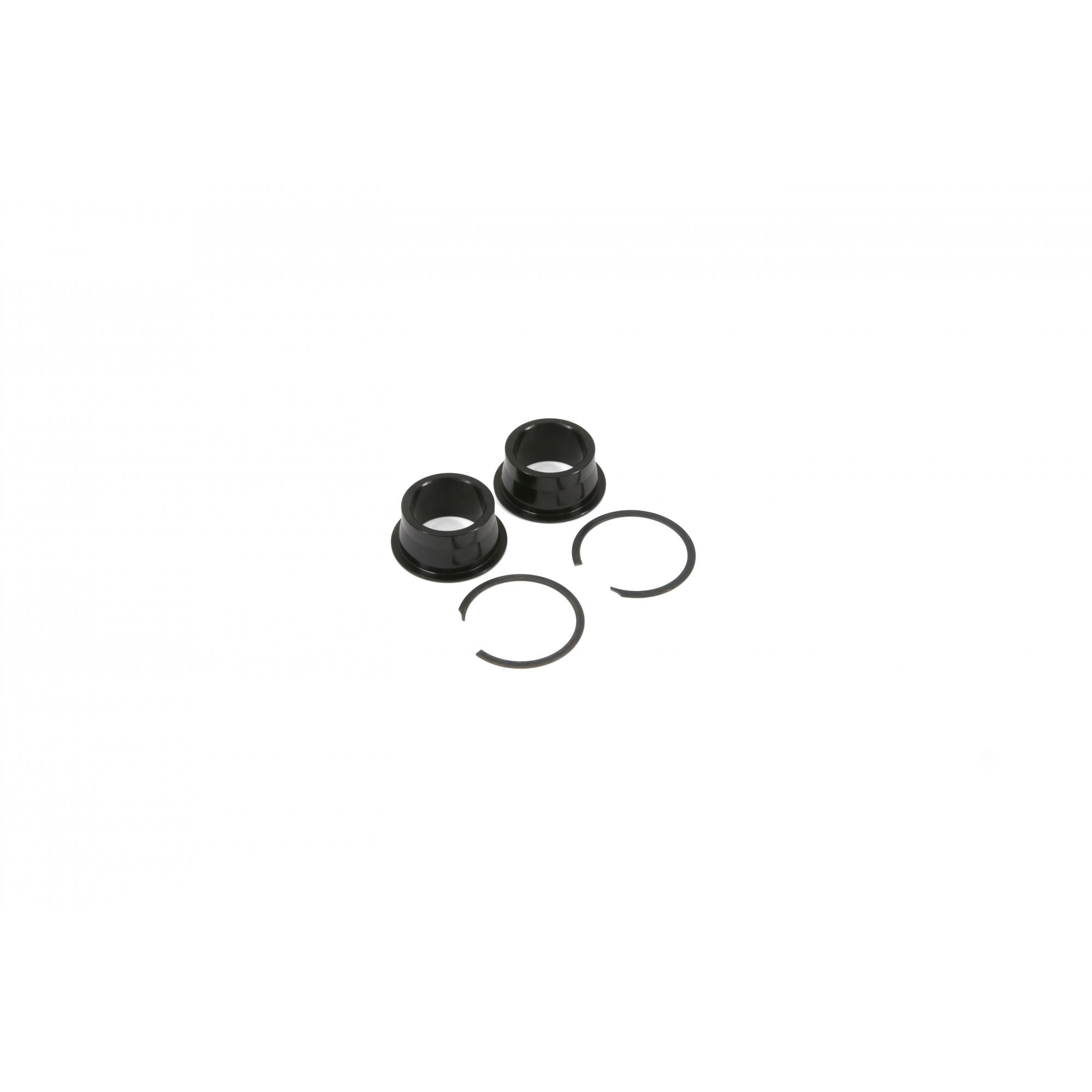 Hope Pro 5/Pro 4/Evo/Pro 2 front hub 6 bolt conversion kit showing bike hub components and hardware for wheel upgrade.