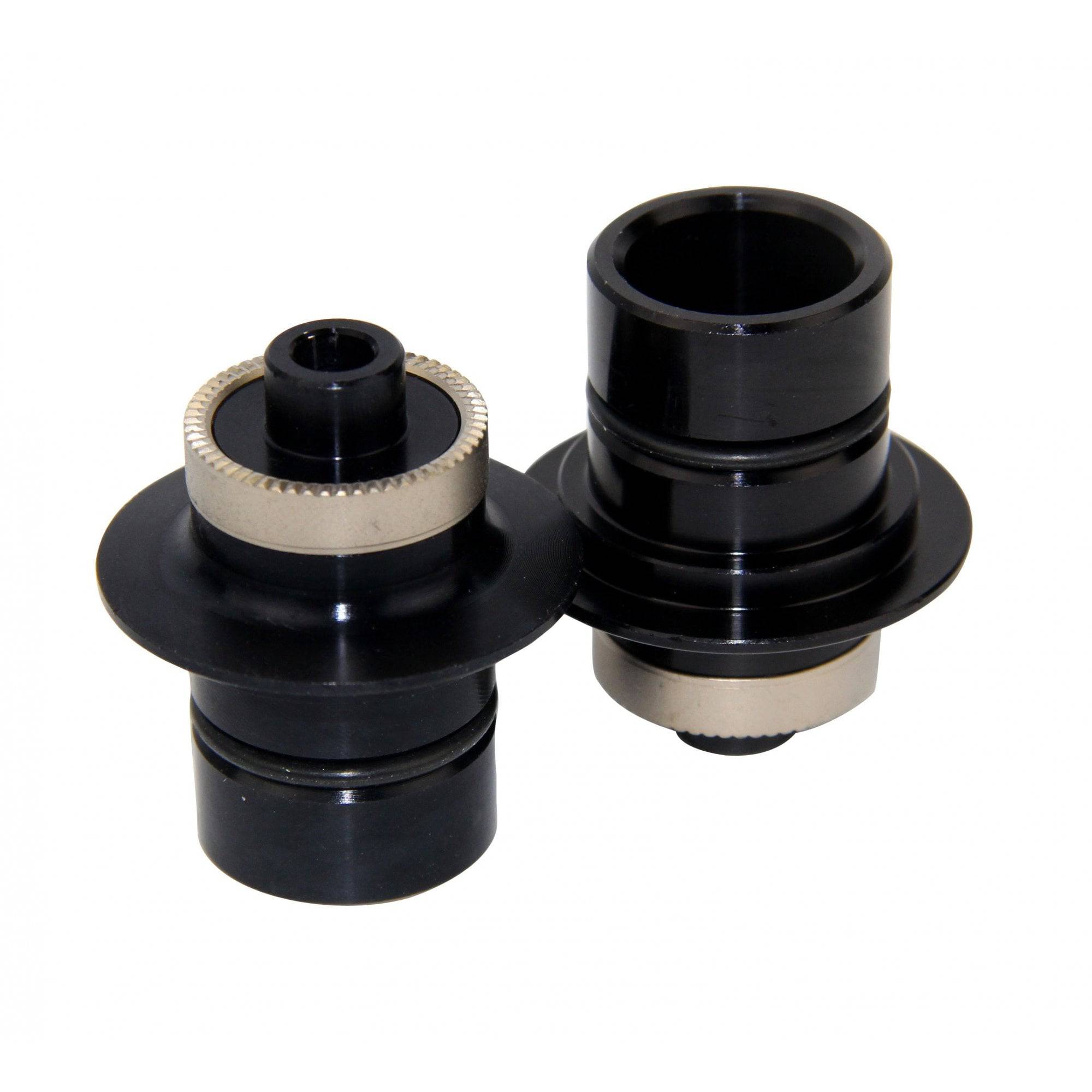 Hope Pro 5/Pro 4/Evo/Pro 2 front hub 6 bolt conversion kit for bike components, showing the hub parts and mounting details.