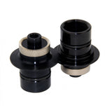 Hope Pro 5/Pro 4/Evo/Pro 2 front hub 6 bolt conversion kit for bike components, showing the hub parts and mounting details.