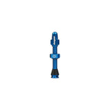 Hope tubeless valve with removable Presta valve core for tubeless bicycle wheels, component part for bike wheel setup.