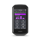 Garmin Edge 1050 GPS bike computer with HRM-Dual heart rate monitor, speed and cadence sensors for cycling training.