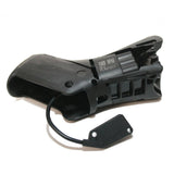 Shimano Spares ST-R8050 right hand bracket unit for shifting system replacement, showcasing the component's detailed design.
