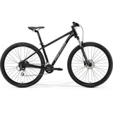 Merida Big Nine 20 SE aluminium hardtail mountain bike with Shimano Acera components, shown from the side view.
