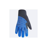 Madison Stellar waterproof thermal gloves with reflective safety stripes and touchscreen compatibility, shown on a hand.