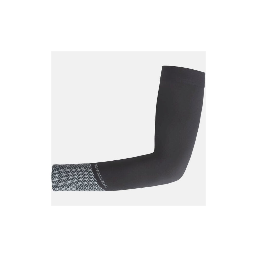 Madison DTE Stellar Tech Isoler thermal cycling arm warmers with DWR coating, designed for cold weather riding.