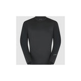 Madison Flux men's long sleeve trail jersey with moisture-wicking fabric and durable arm panels for outdoor cycling or running.