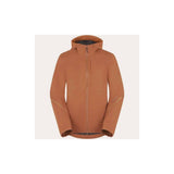 Madison Roam women's waterproof 2-layer jacket with packable hood and reflective details, suitable for outdoor weather protection.