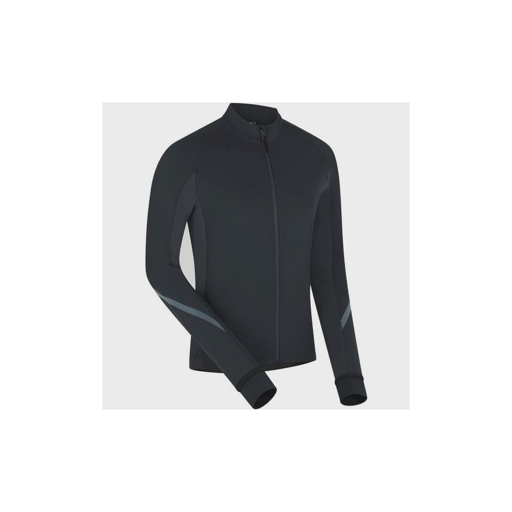 Madison DTE Women's Isoler Thermal Long Sleeve Cycling Jacket with DWR coating, showing its insulated design and water-resistant fabric.