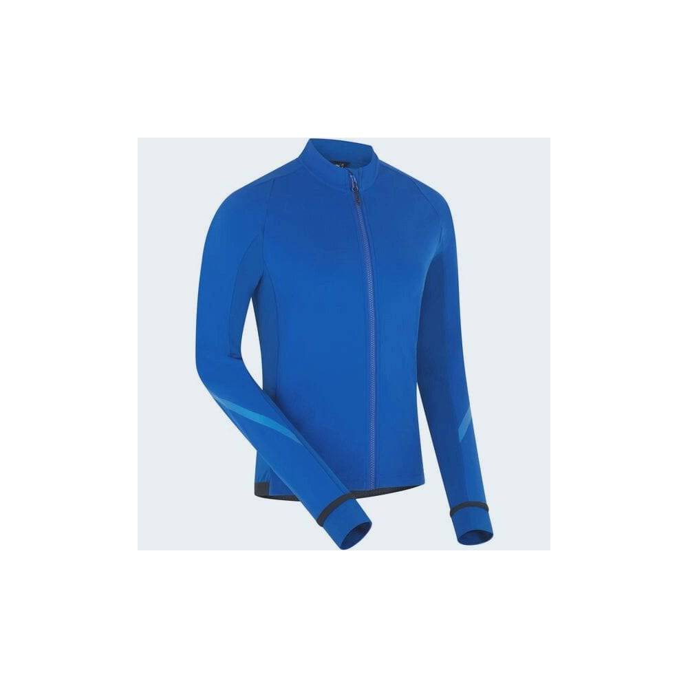 Madison DTE Women's thermal long sleeve cycling jacket with DWR coating, lightweight outdoor clothing for cold weather active wear