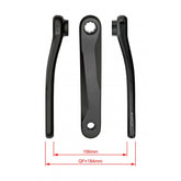 Fsa Ebike Chainset Ck-745 Isis 25.7Mm Black Cranks
