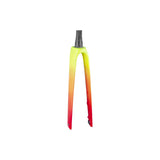 Trek Madone SLR rigid forks for road bikes, precision steering components with lightweight carbon design.