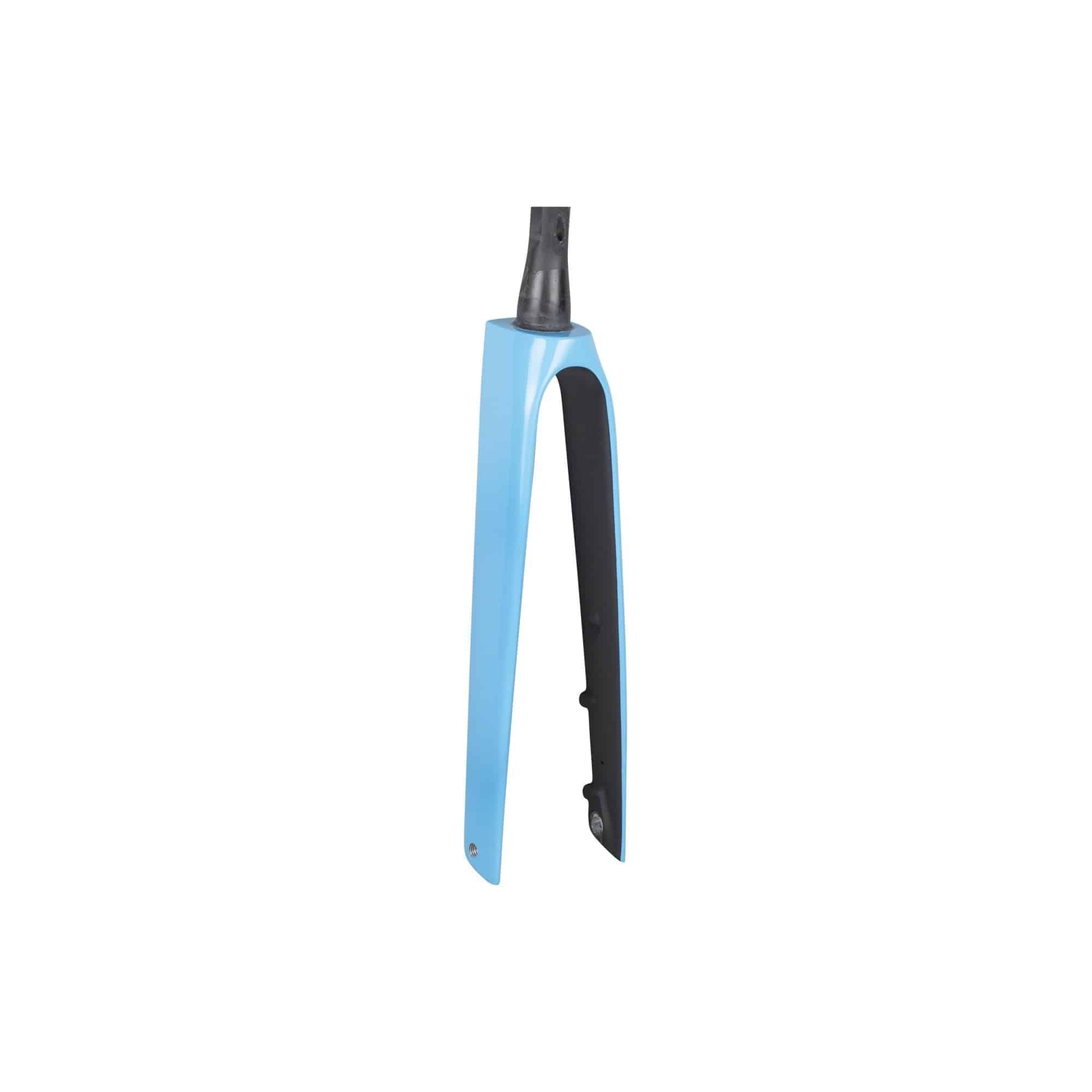 Trek Madone SLR road bike rigid fork, lightweight bike component for precise steering and control.
