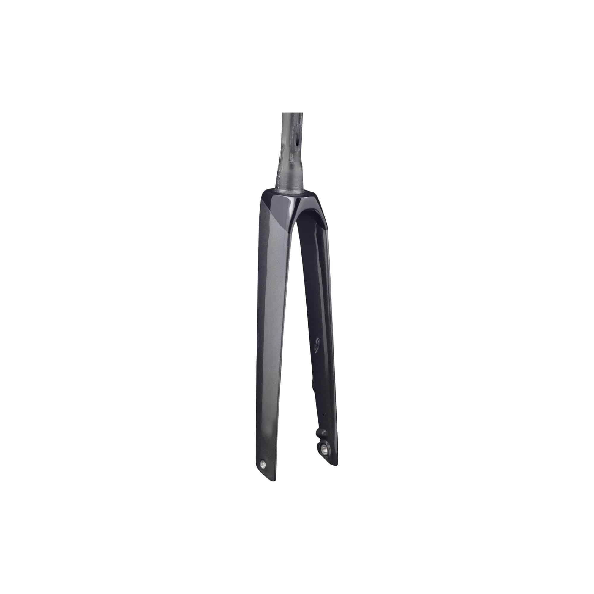 Trek Madone SLR rigid fork for road bikes, showcasing precise steering control and sleek component design.