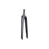 Trek Madone SLR rigid fork for road bikes, showcasing precise steering control and sleek component design.