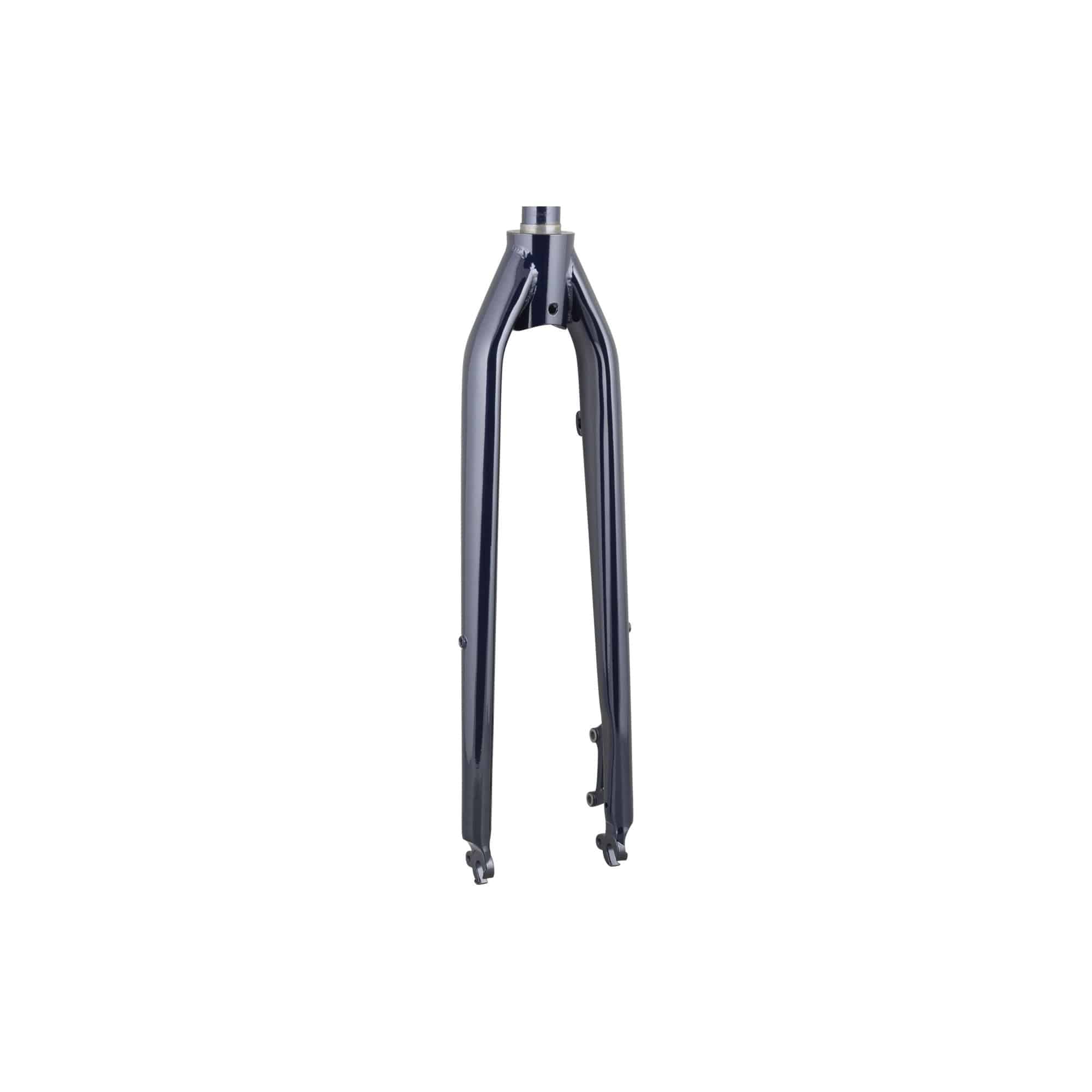 Trek Verve+ 2 hybrid bike replacement forks in matching color, durable 700C components for smooth riding.