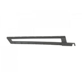 Trek Roscoe 29 chainstay armor in black, durable frame protection component for mountain bike frame.
