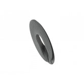 Trek Roscoe 29 2022 black downtube cable exit guide for bike cable routing, component accessory for Trek mountain bikes.