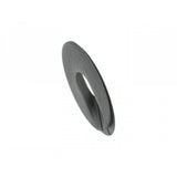 Trek Roscoe 29 2022 black downtube cable exit guide for bike cable routing, component accessory for Trek mountain bikes.