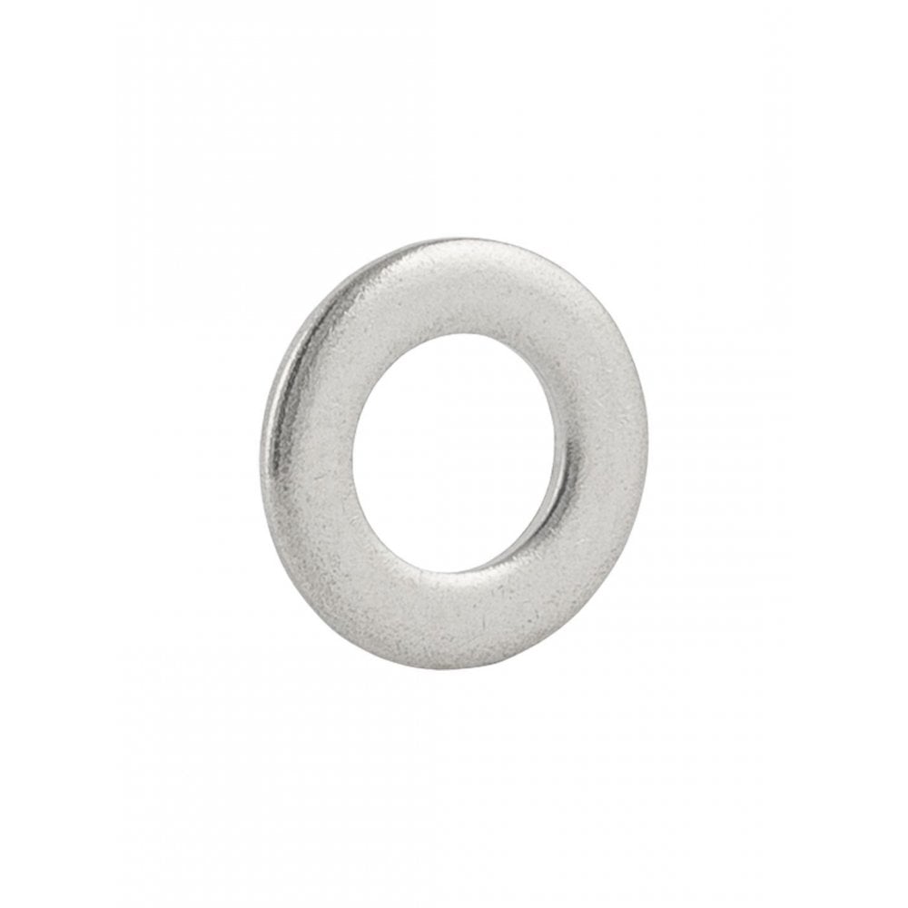 Trek silver road bike chain keeper washer, 1mm x 5.3mm spacer for frame protection, bike component part.