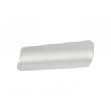 Trek 2024 Supercaliber rotor strike guard in silver, frame protection component for mountain bike, one size.