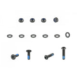Trek Fetch+ 2 kickstand mounting kit with M6 x 20mm and 25mm bolts in black for bike components.