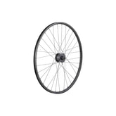 Trek Bontrager Connection Dynamo 29-inch MTB front wheel with black centerlock hub, no cassette, suitable for mountain biking components.