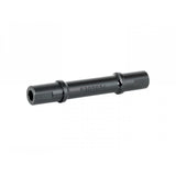 Trek 2024 Fuel EXe alloy rocker pivot bearing spacer, black, 44mm x 12mm, for bike components.