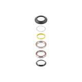 Trek 1-1/8 inch 45-degree sealed headset in black with 28.6mm steerer tube for bicycle components