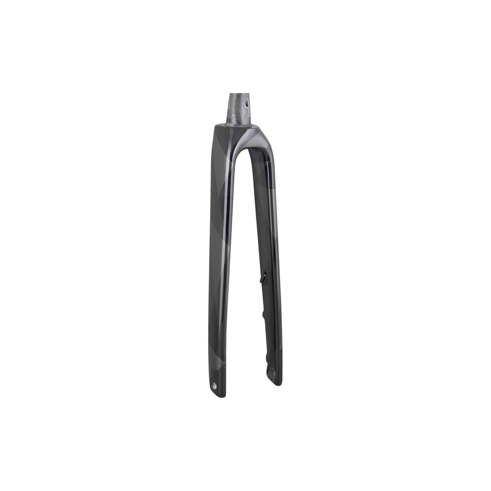 Trek Boone 6 rigid gravel bike fork showing durable construction and precise steering features.