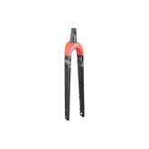Trek Checkpoint SLR rigid gravel bike fork with precise steering and durable components, shown in a close-up image.
