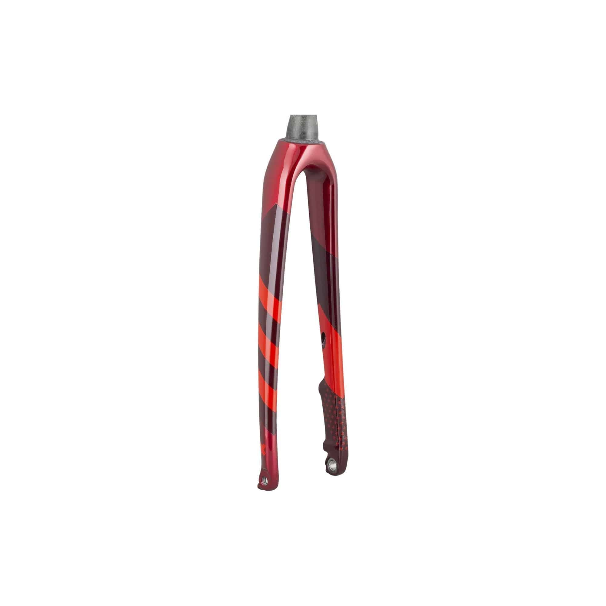 Trek Crockett F/S rigid gravel bike fork showcasing durable steel construction and precise handling for off-road cycling.