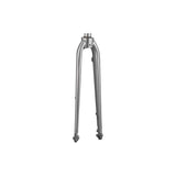Trek FX 2 rigid disc brake fork for road bike, durable bike component with black finish and mounting points for disc brakes.
