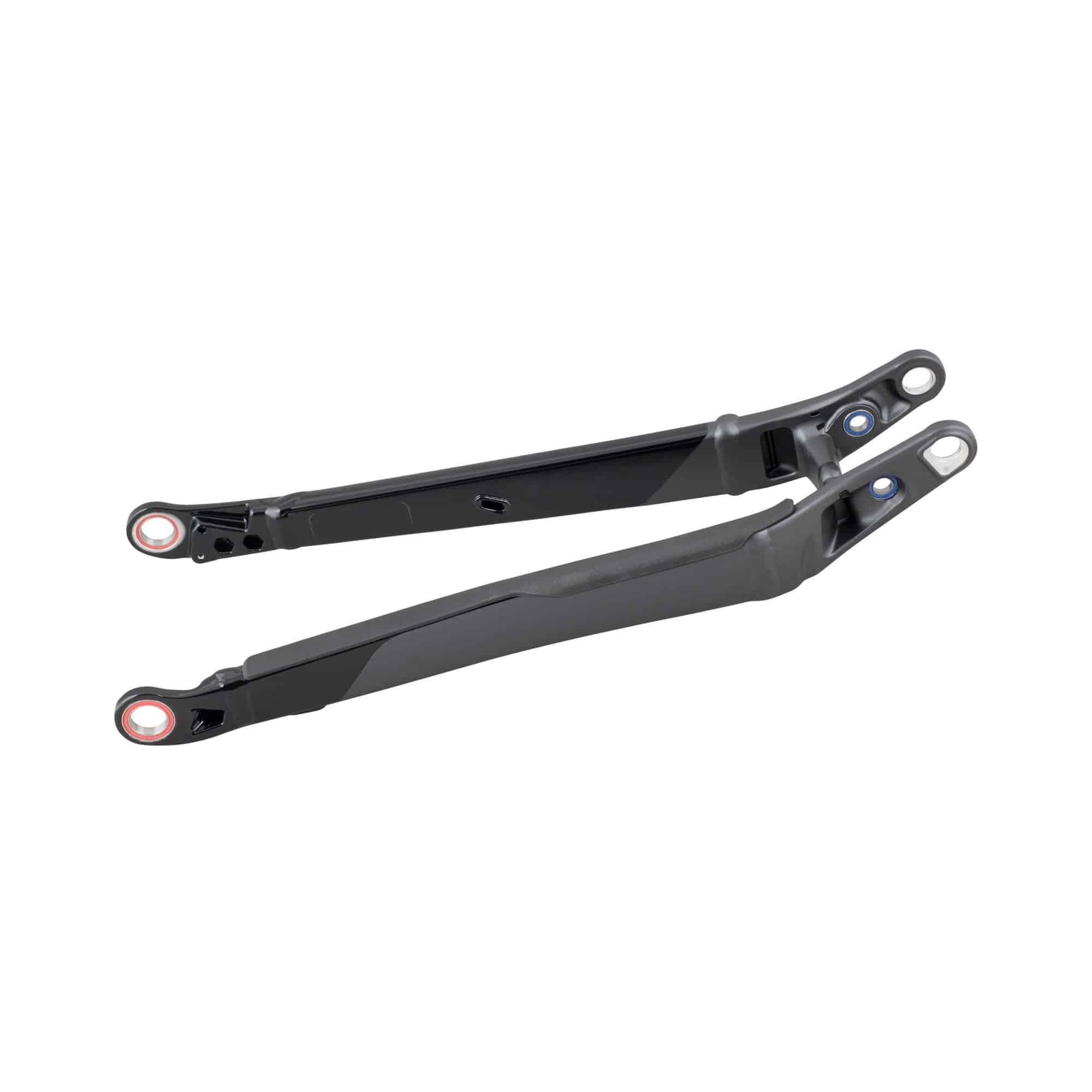 Trek Powerfly 29 2022 chainstay replacement frame component for e-bike, showing the frame part with branding and mounting points.