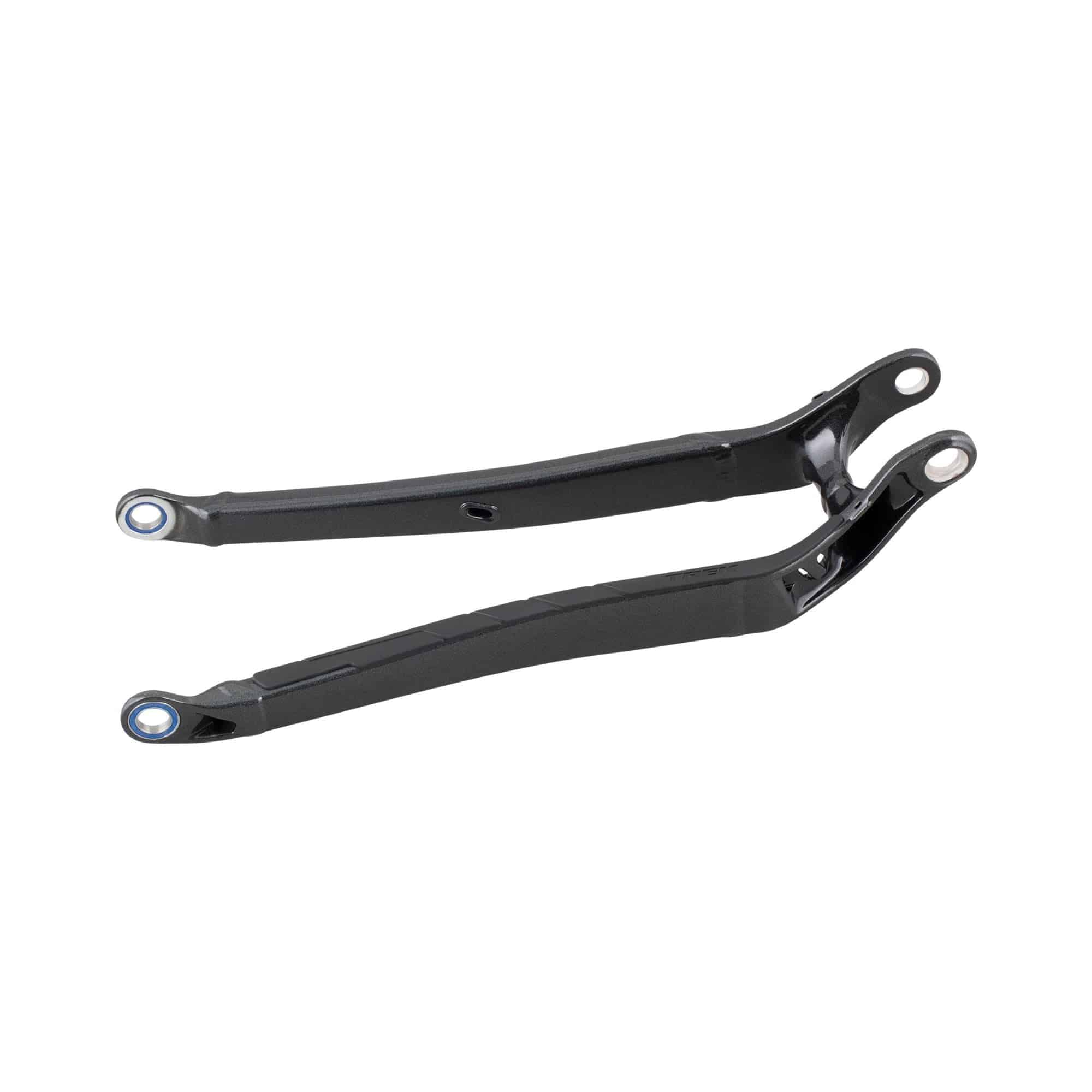 Trek Remedy 8 27.5 2022 chainstay replacement spare part, close-up of bike frame component with Trek branding.