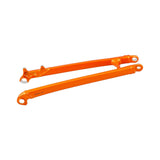 Trek 2021 Slash 29 aluminum seatstay replacement component for bike frame, showing the spare frame part.