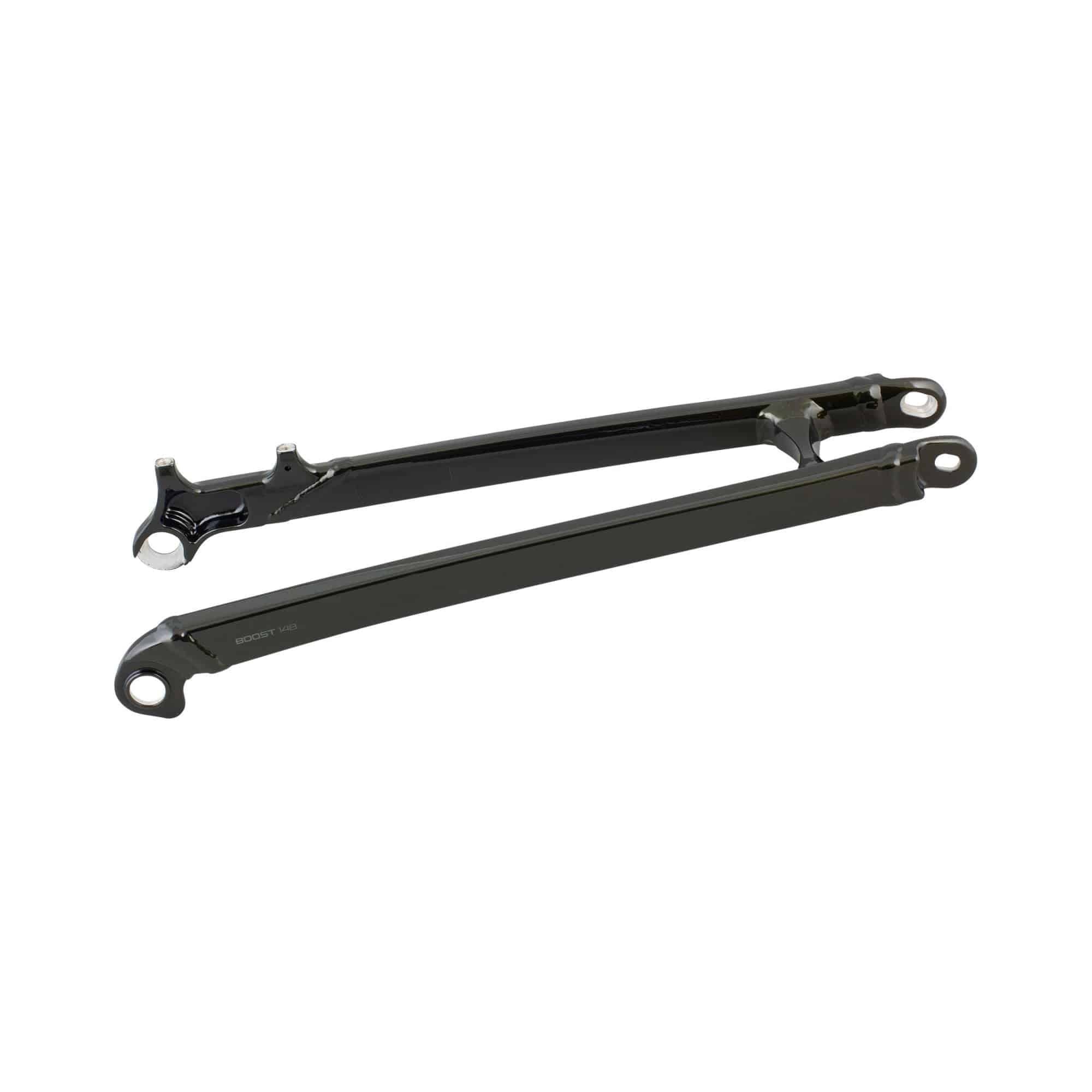 Trek Slash 29 aluminum seatstay replacement component for 2021 mountain bike frame, showing the durable metal construction.