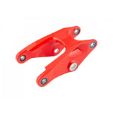 Trek 2021 Slash 29 MTB suspension components, spare aluminum rocker links for the frame, shown on a white background.