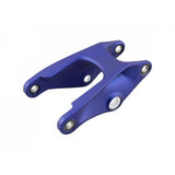 Trek 2021 Slash 29 MTB suspension components, aluminum rocker links for rock-solid bike frame support.