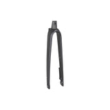 Trek 2023 Domane+ SLR 700C rigid forks for road cycling, lightweight carbon components with sleek design.