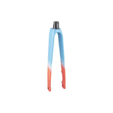 Trek Emonda ALR 5 road bike forks for improved steering control, lightweight aluminum components for Trek road bikes.