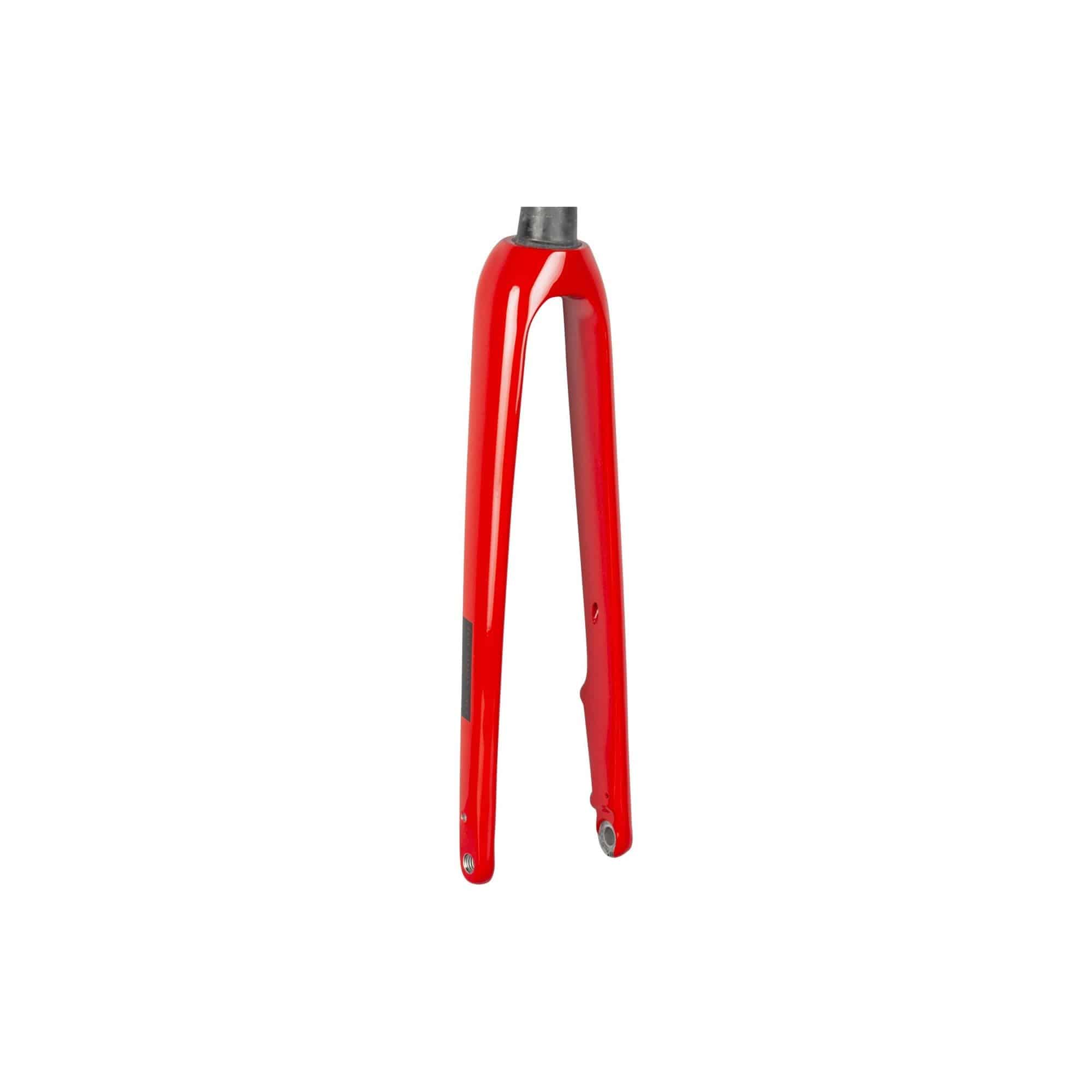 Trek Domane+ AL road bike forks, durable aluminum upgrade for precise steering and improved handling, components for Trek road bikes.