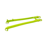 Trek 2022 Rail 29 aluminum seatstays frame component for mountain bikes, black, lightweight alloy construction.