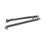 Trek 2024 Fuel EXe aluminum paint match seatstay frame component for mountain bike replacement, black finish, detailed close-up