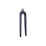 Trek 2024 Checkpoint SL gravel bike components with 700C rigid forks, offering precise steering and control for off-road riding.