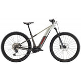 Trek Powerfly+ 6 Gen 5 electric mountain bike with 29-inch wheels and Shimano Deore XT drivetrain, ready for off-road riding.
