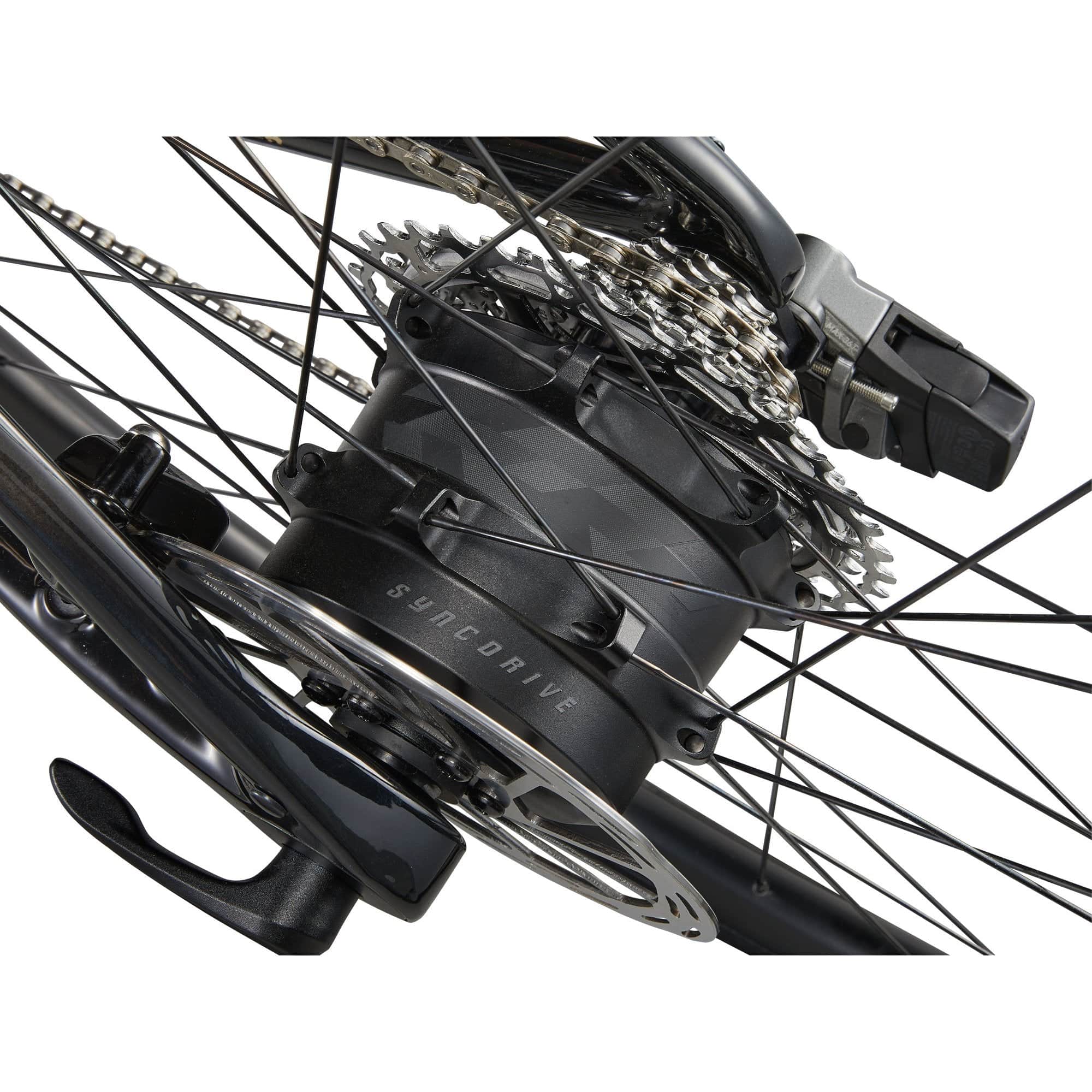 Liv Avail Advanced E+ Elite 2 women's e-road bike with SyncDrive motor and SRAM Rival AXS shifters, featuring a lightweight frame and sleek design.