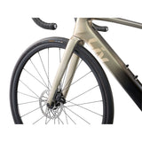 Liv Avail Advanced E+ Elite 2 women's e-road bike featuring a SyncDrive motor and SRAM Rival AXS shifters.