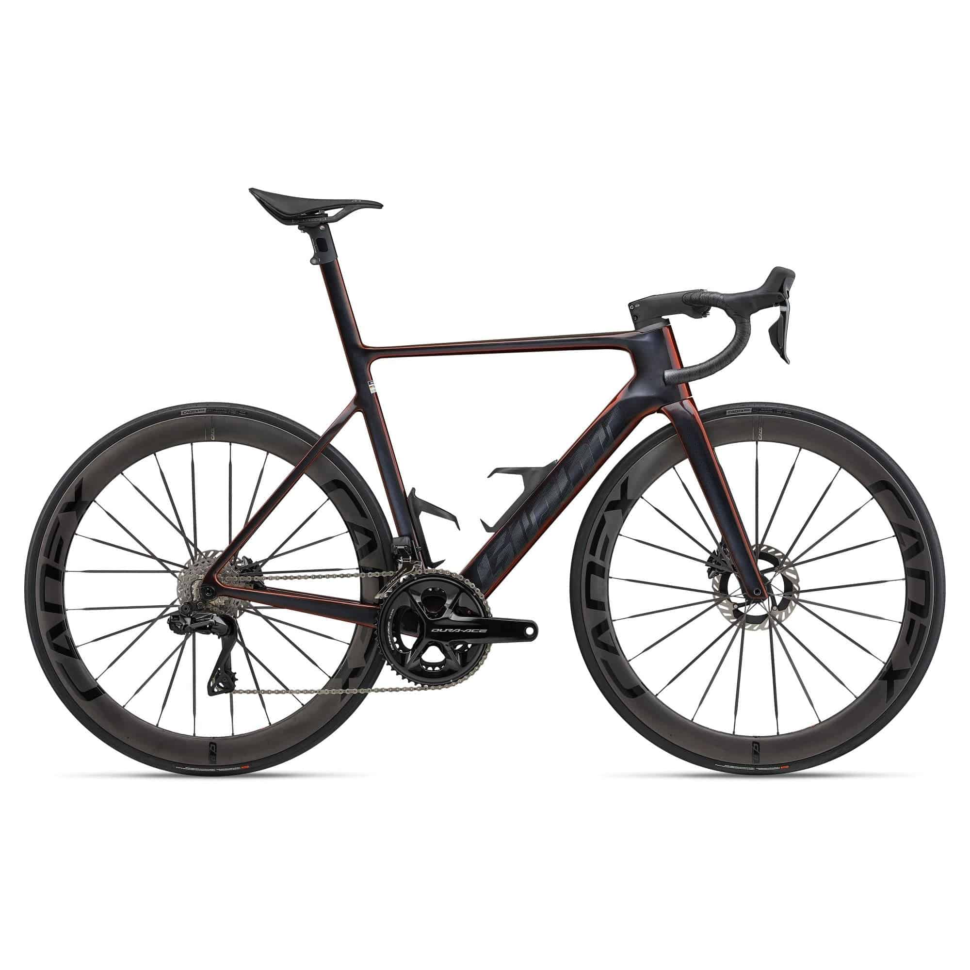 Giant Propel Advanced SL 0-DA road bike with Shimano Dura-Ace Di2 R9200 groupset, aerodynamic frame, and racing handlebars.