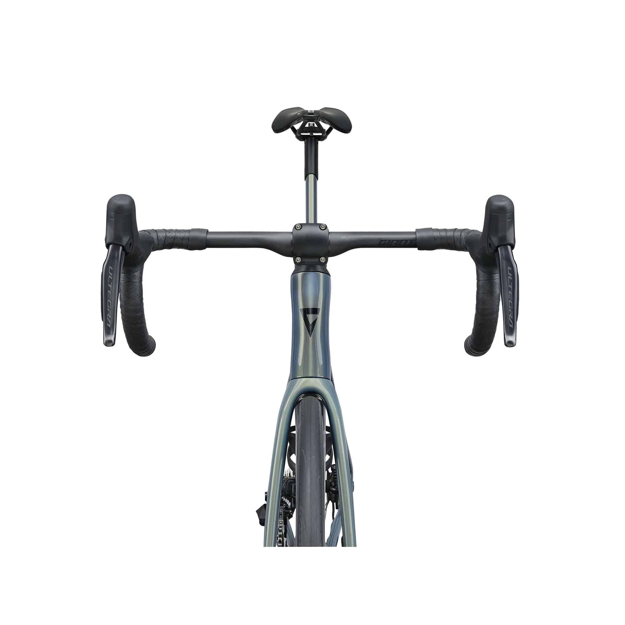 Giant Propel Advanced SL 1 Aero Road Bike with Shimano Ultegra Di2 R8100 components, black and red frame, aerodynamic design